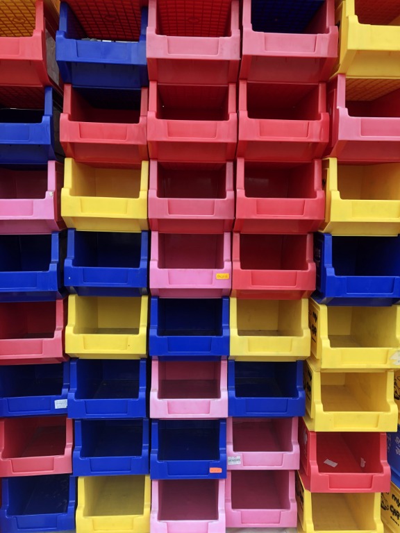 Stackable multipurpose bin / tray / container, Furniture & Home Living