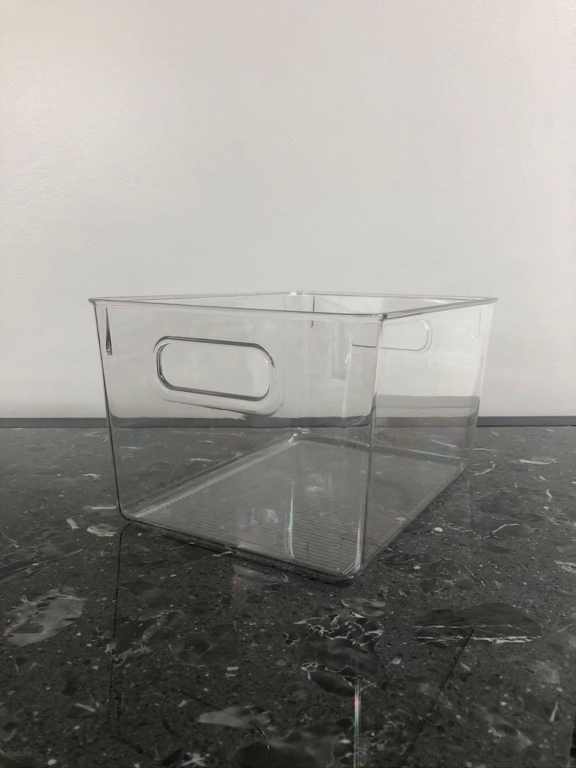 Acrylic Storage Containers, Furniture & Home Living, Home Improvement