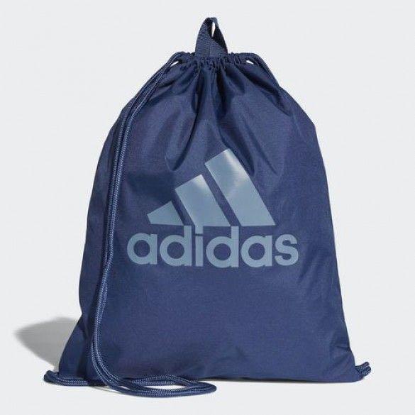 purple adidas drawstring bag