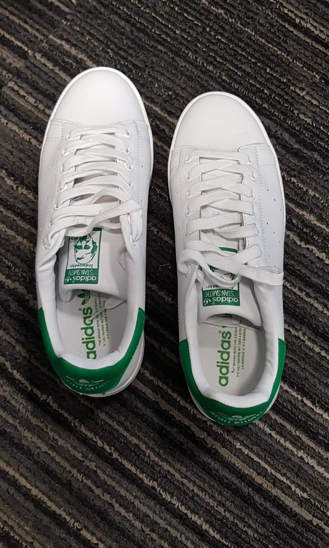 Adidas Stan Smith (Category: Sneakers) located in Singapore. Submitted by randyyyyyyyyyyyyyyyyyy (Listing ID 1048668564, Image 1). Description: Used once.