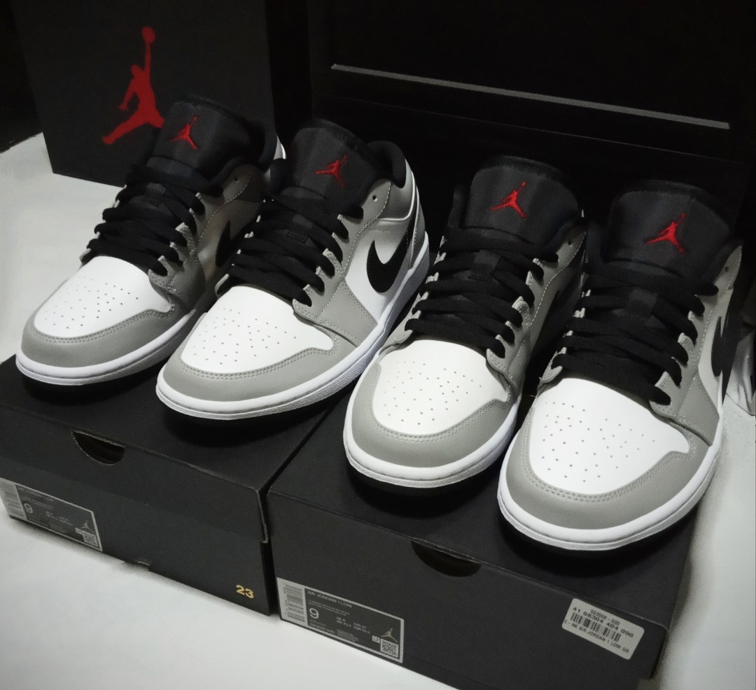 low top smoke grey jordan 1