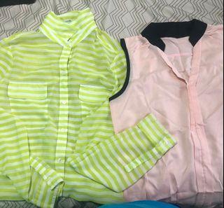 All blouses $2 each