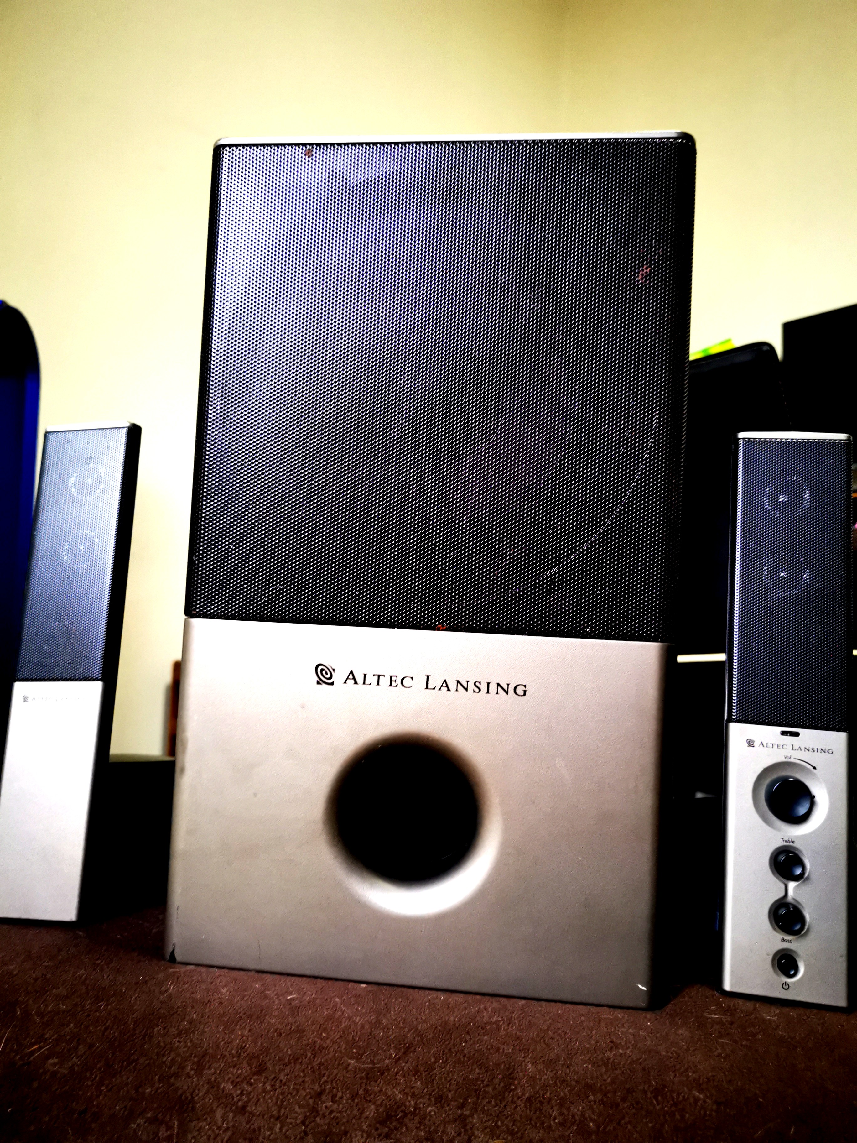 Altec Lansing Vs2421 2 1 Stereo Speaker System Vs2421 B H Photo