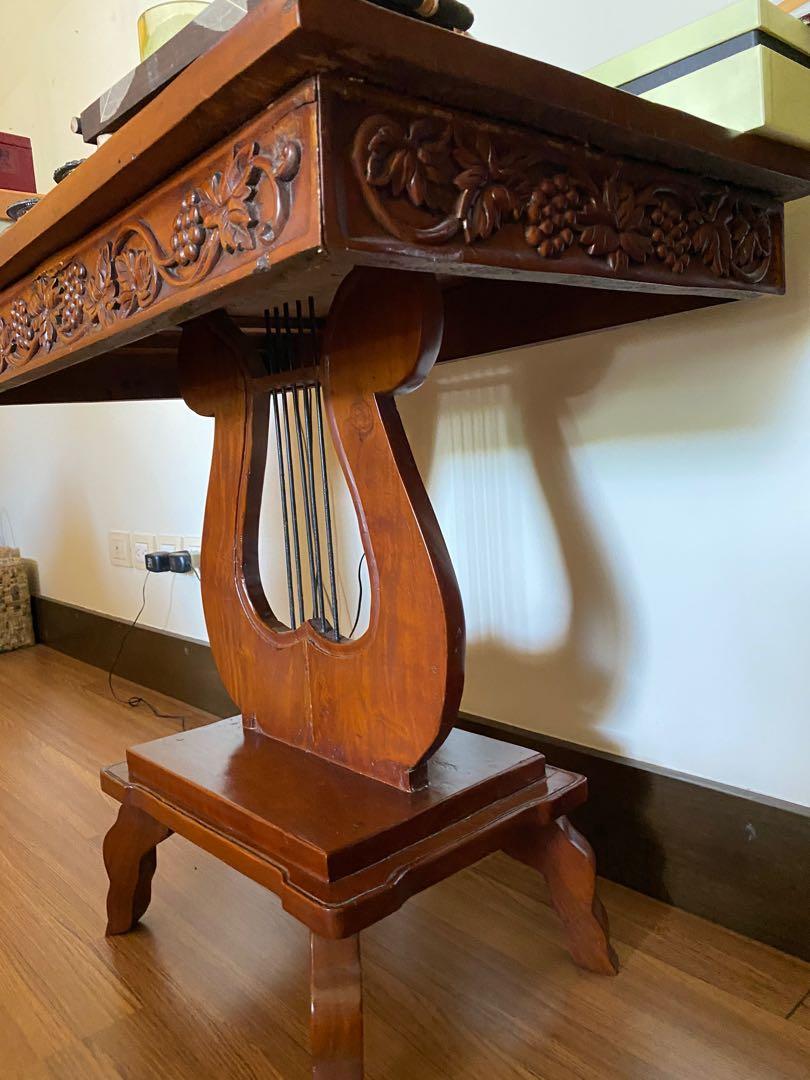 Antique Mahogany Wooden Table (Category: Tables & Sets) located in Makati City. Submitted by malmonds (Listing ID 1048703133, Image 2). Description: 30” length 25 in height 18’ width Price is negotiable PM for more details. RFS: moving houses and need to declutter.