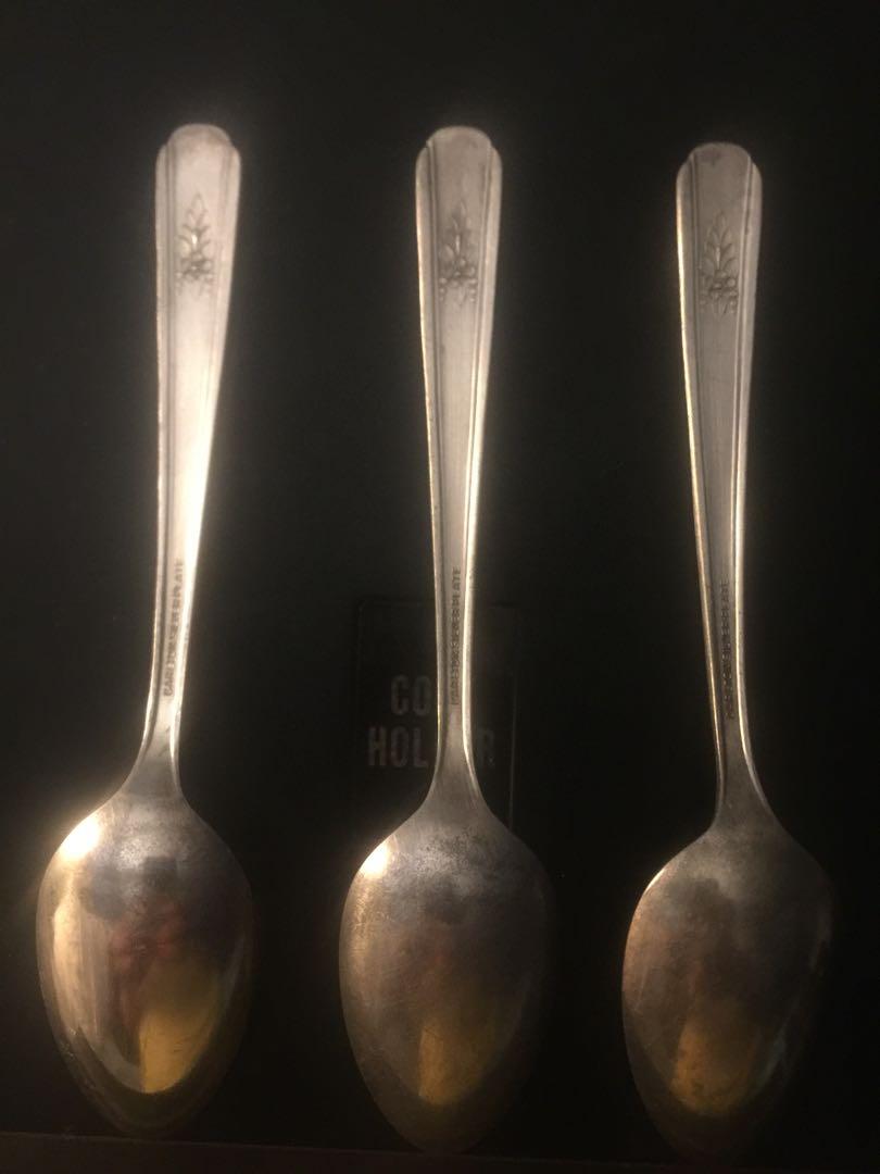 Antique since 1898 Carlton silver plate teaspoon (Category: Dinnerware & Cutlery) located in Manila. Submitted by zapote4323 (Listing ID 1048780636, Image 2). Description: 300 each.