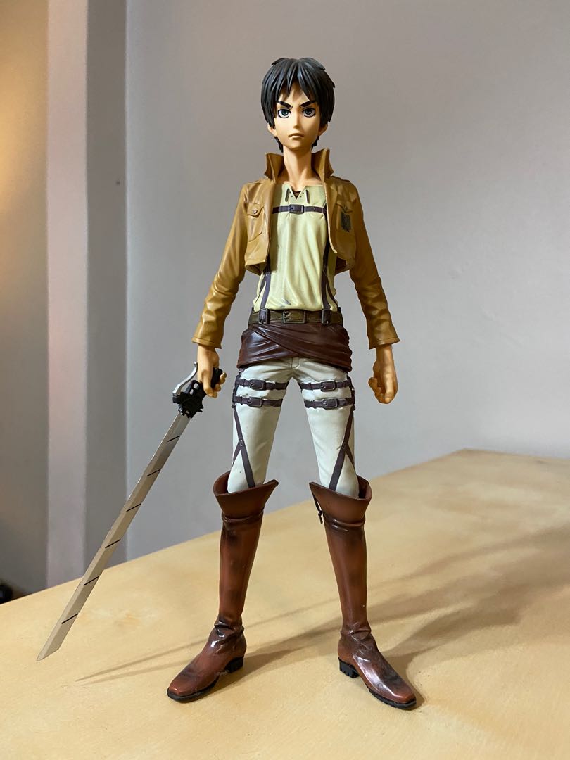 Attack on Titan Eren Yeager Banpresto Action Figure, Hobbies & Toys