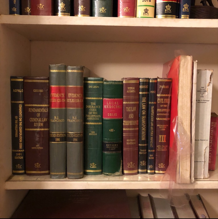 Assorted Philippine Law Books, Hobbies & Toys, Books & Magazines