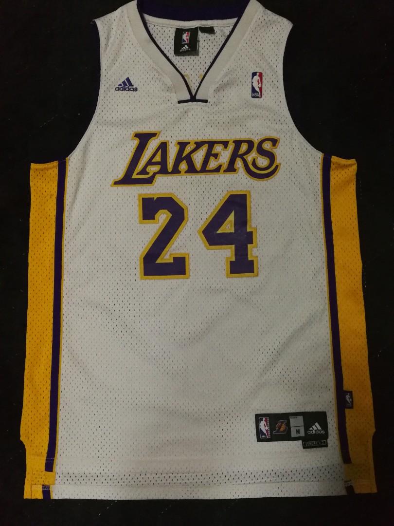 Adidas Adidas LA Lakers 12/13 #24 Kobe Bryant jersey white