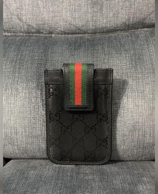 Authentic GUCCI phone pouch, Luxury 