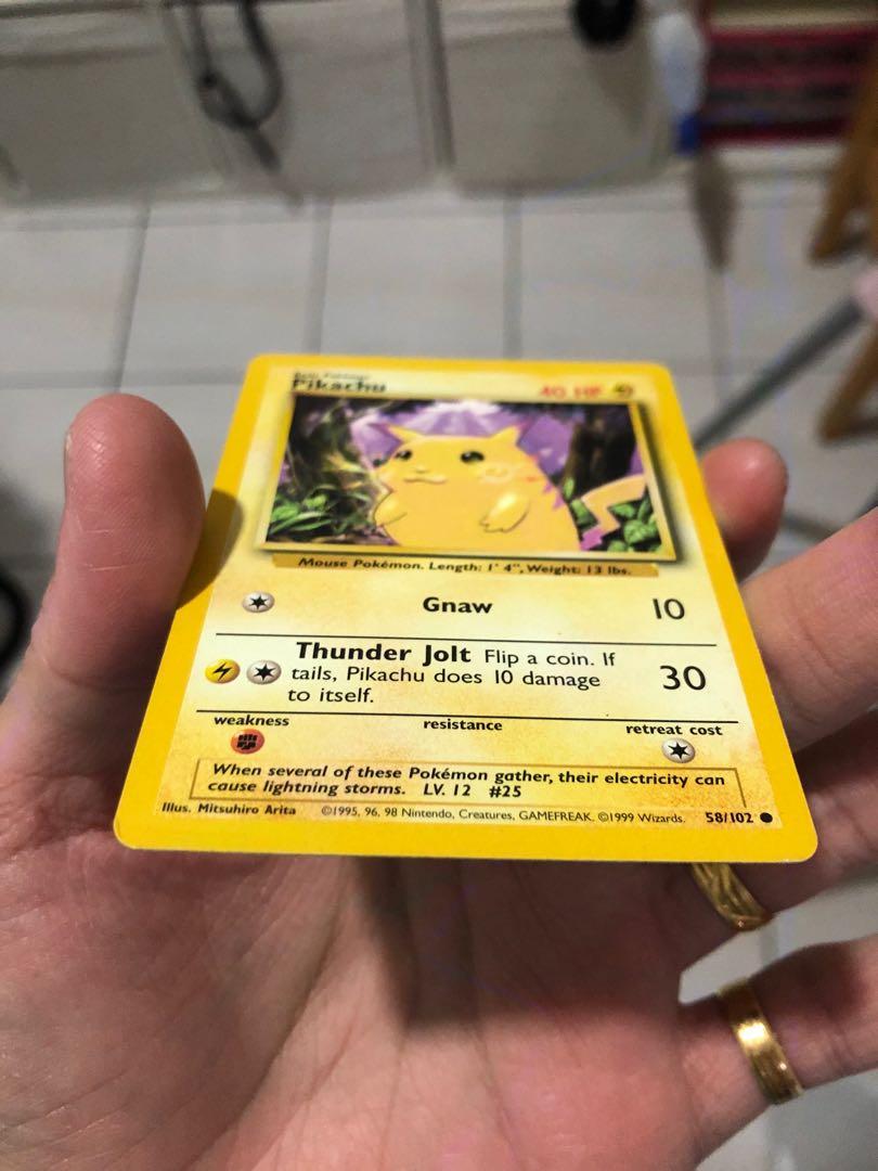 Pokemon - Pikachu (58/102) - Base Set