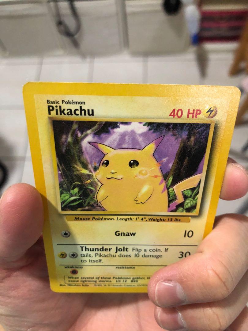 Pokémon - Pikachu (58/102) - Conjunto básico 