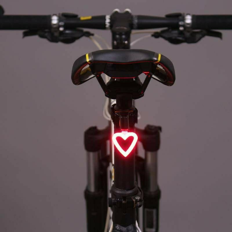 Heart shaped bicycle sale light