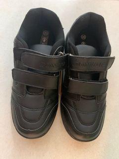 Black school shoes kids size 35