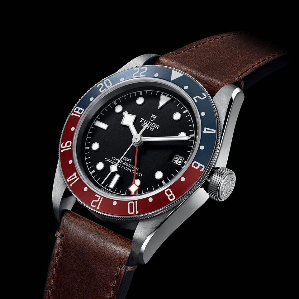 tudor gmt pepsi leather
