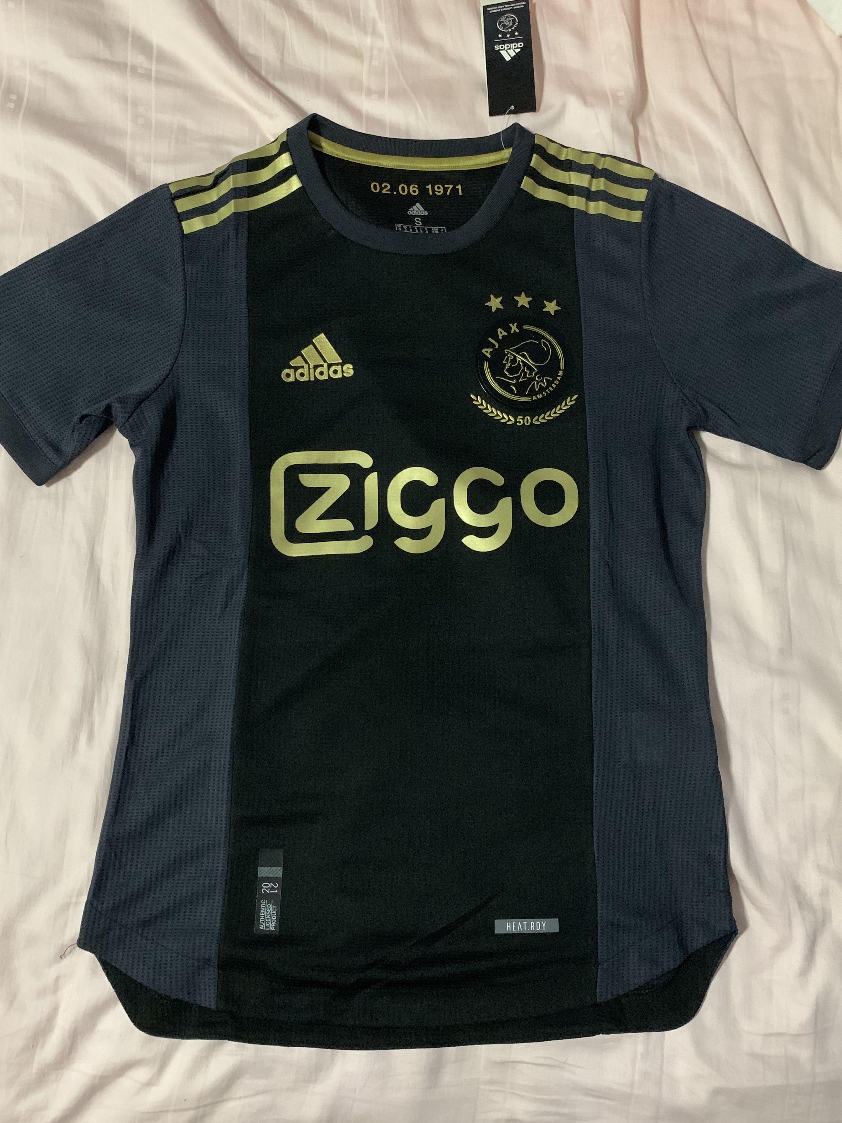 ajax jersey black