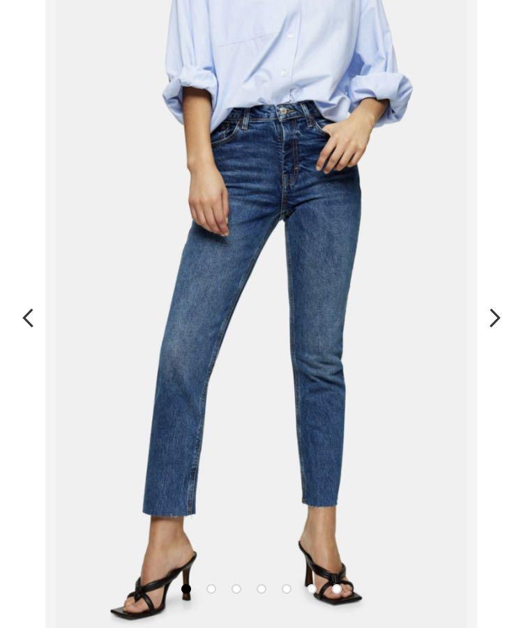 Topshop considered straight jeans Clearance