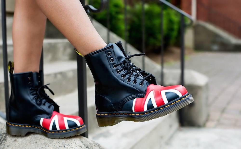 Doc martens union jack boots store