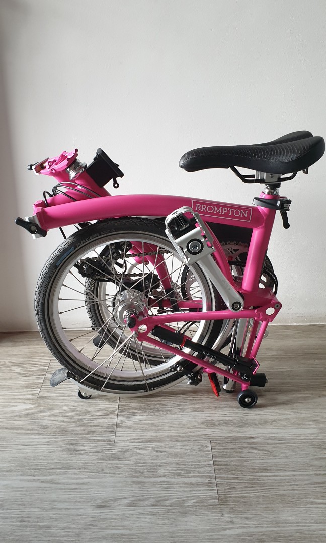 Brompton m6l hot sale hot pink