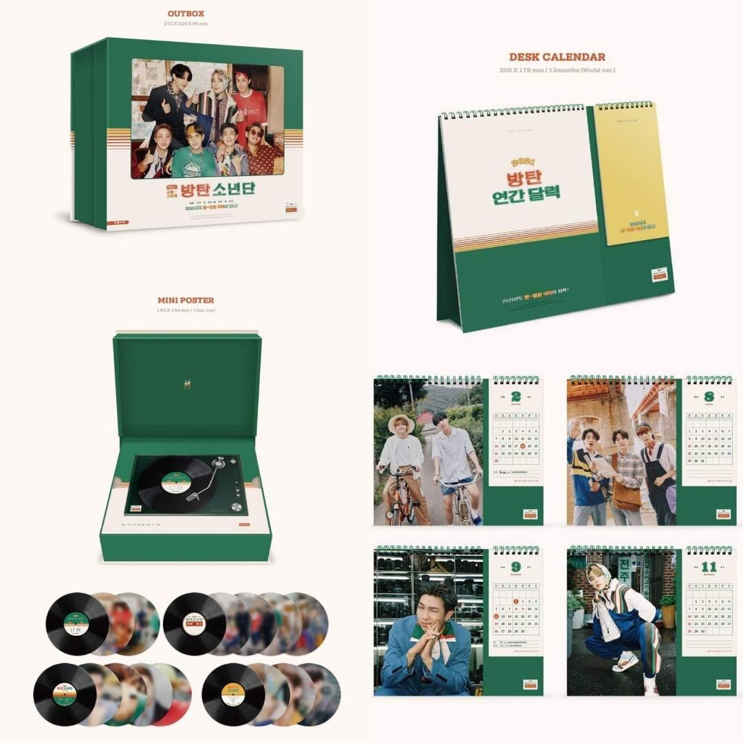 kalender bts season greeting 2021
