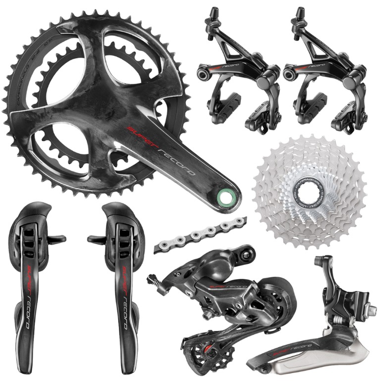 Campagnolo Super Record 12 Speed 2018-19 Group Groupset 6 Pc 172.5 53/39 Crank