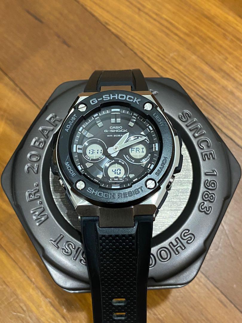 Casio G Shock Analog Digital Solar Sport Watch GST S300 1ADR