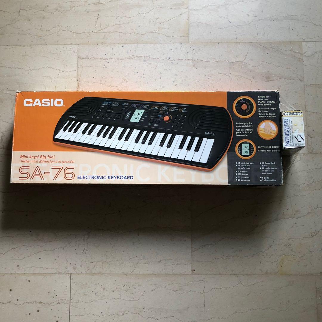 How to play the casio piano sa-76 How to play the casio piano sa-76
