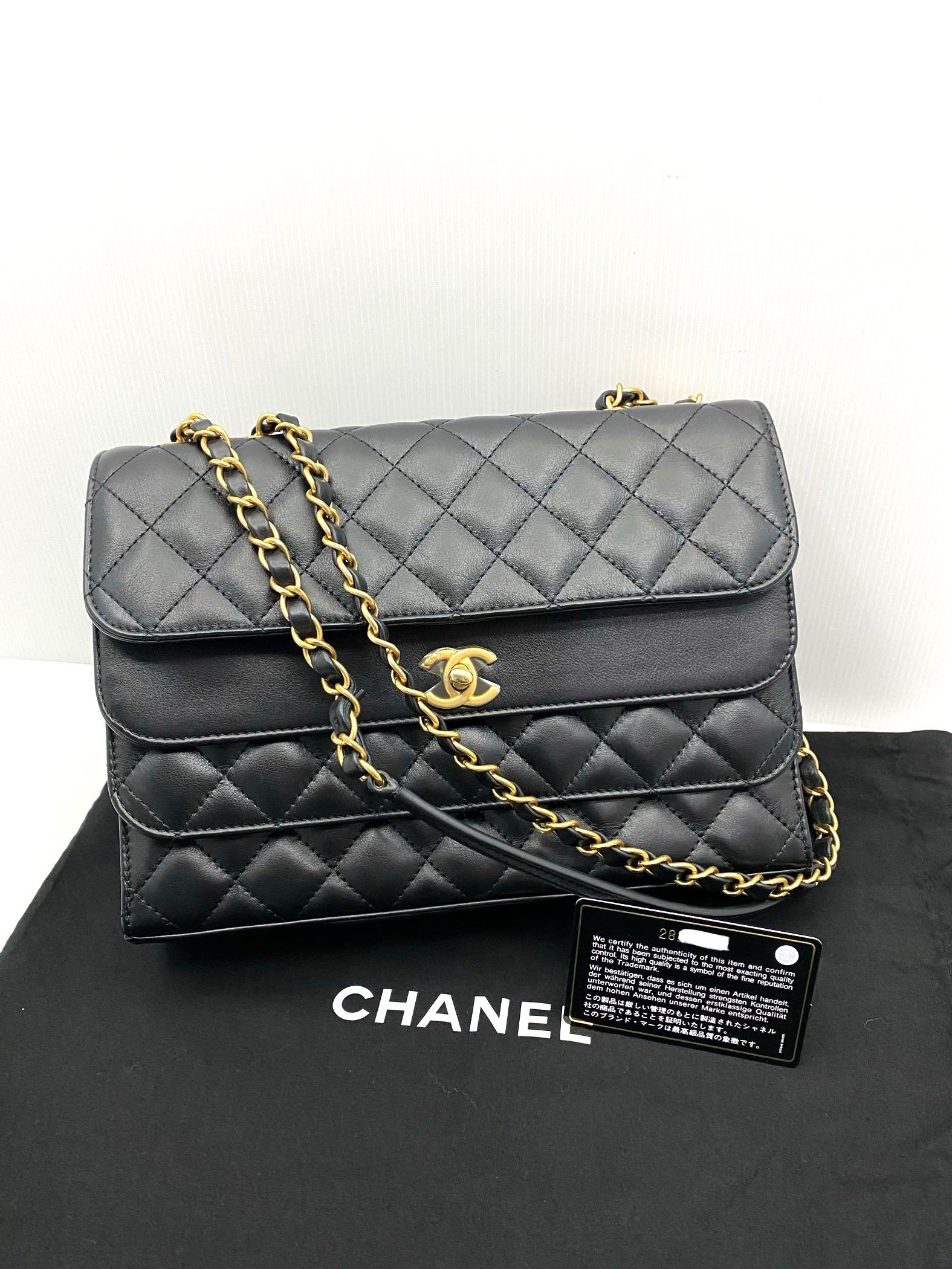 Chanel triple flap bag cheap