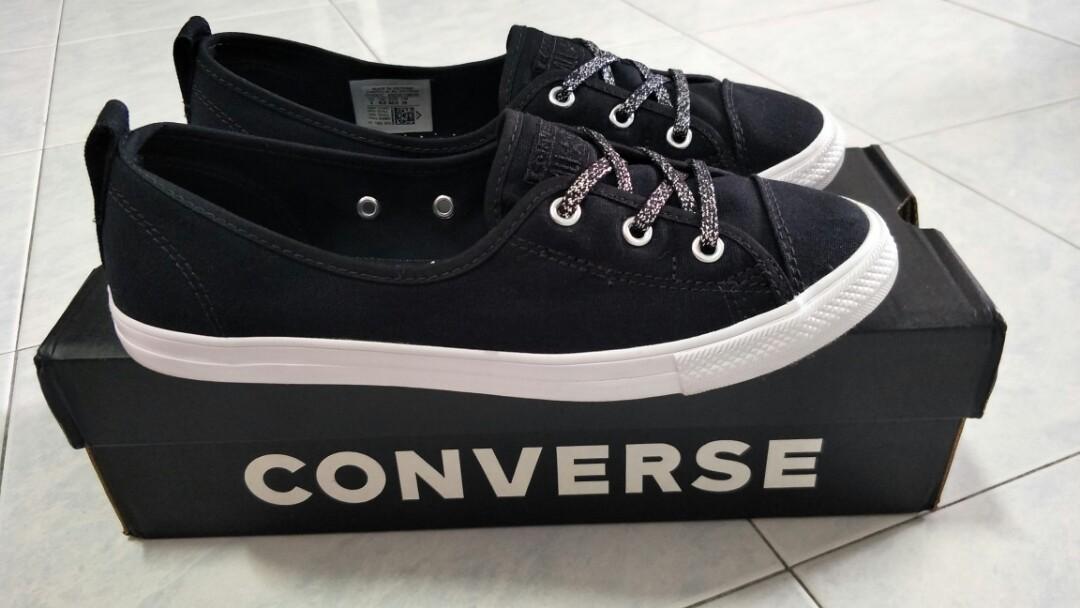Converse ballet shop lace ox