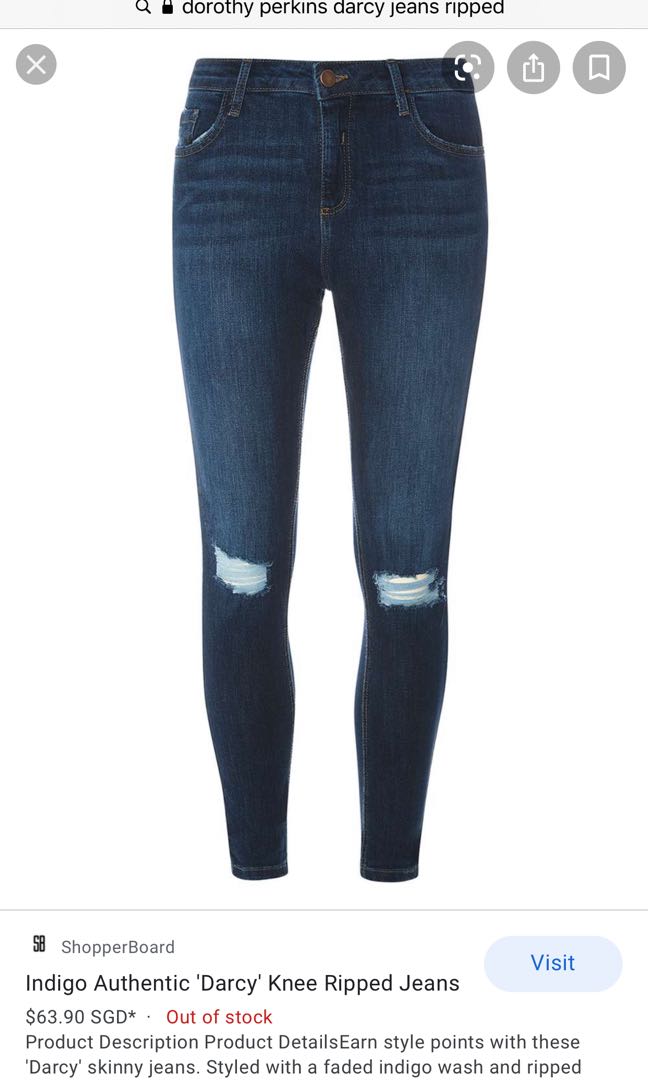 dorothy perkins ripped jeans