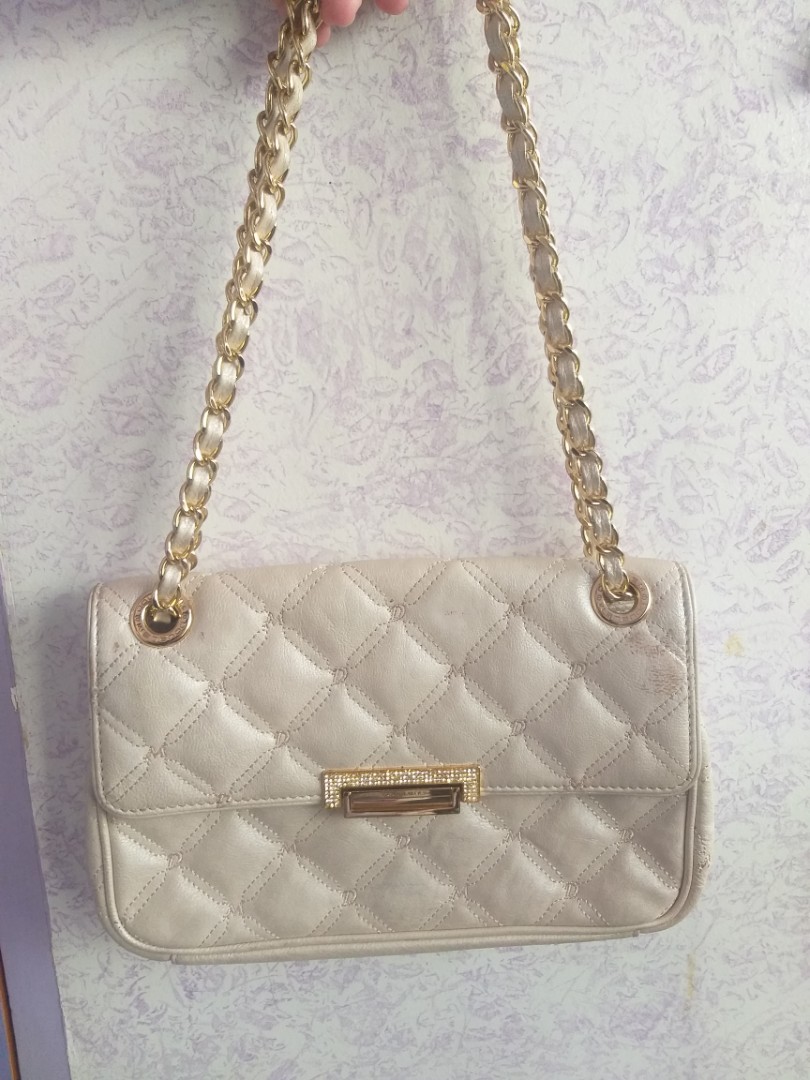 Double chain clearance sling bag