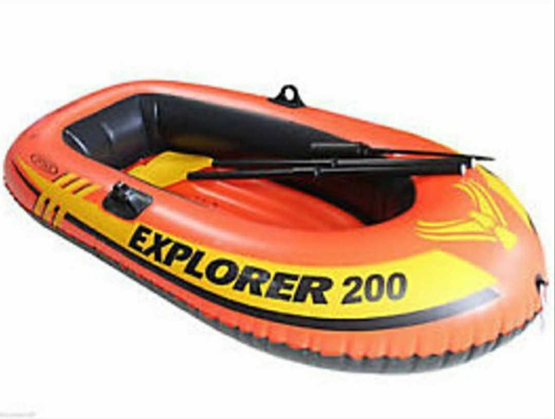 Explorer 200 Float Boat Sports Equipment Sports Games Water Sports On Carousell