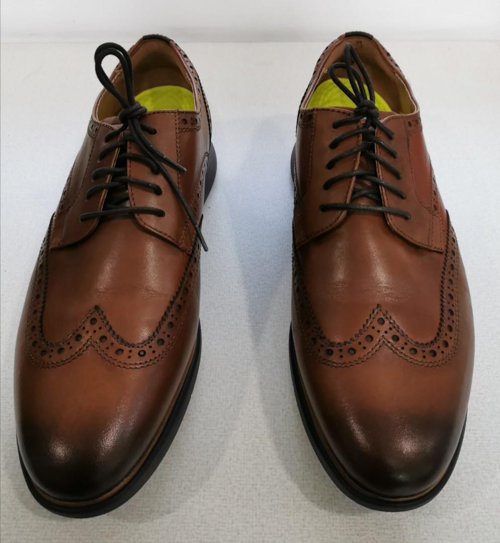 Fuel Wingtip Oxford Cognac Leather 