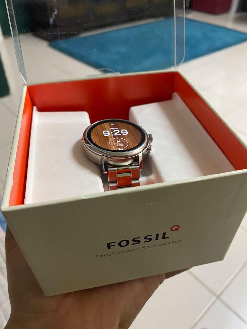 fossil touchscreen smartwatch wear os by google bought from