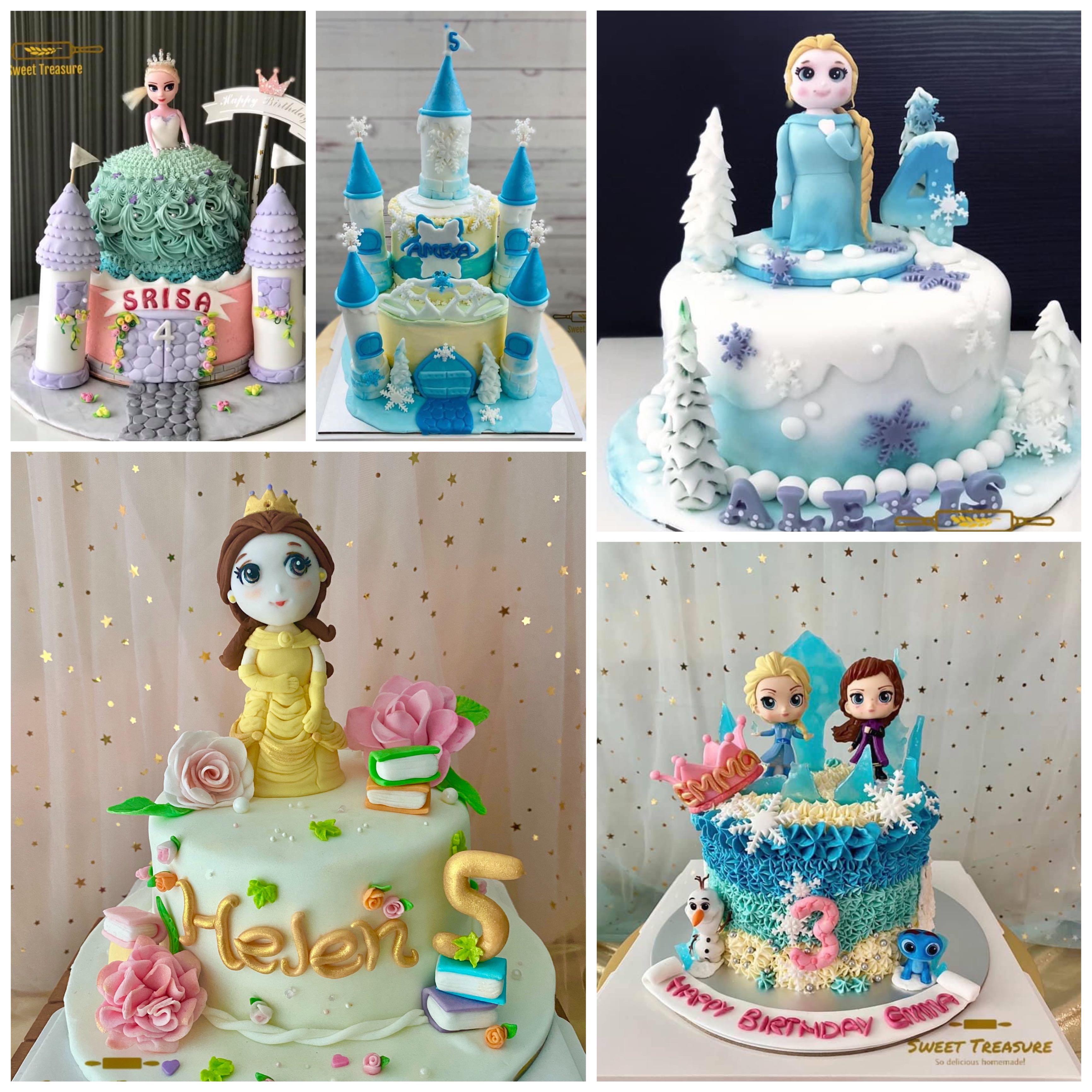Frozen Elsa Anna Belle Princess Castle Buttercream Fondant Cake Fondant Topper Olaf Snow Monster Food Drinks Baked Goods On Carousell Beli produk topper hiasan kue berkualitas dengan harga murah dari berbagai pelapak di indonesia. sgd
