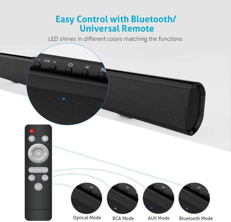 Meidong bluetooth best sale soundbar