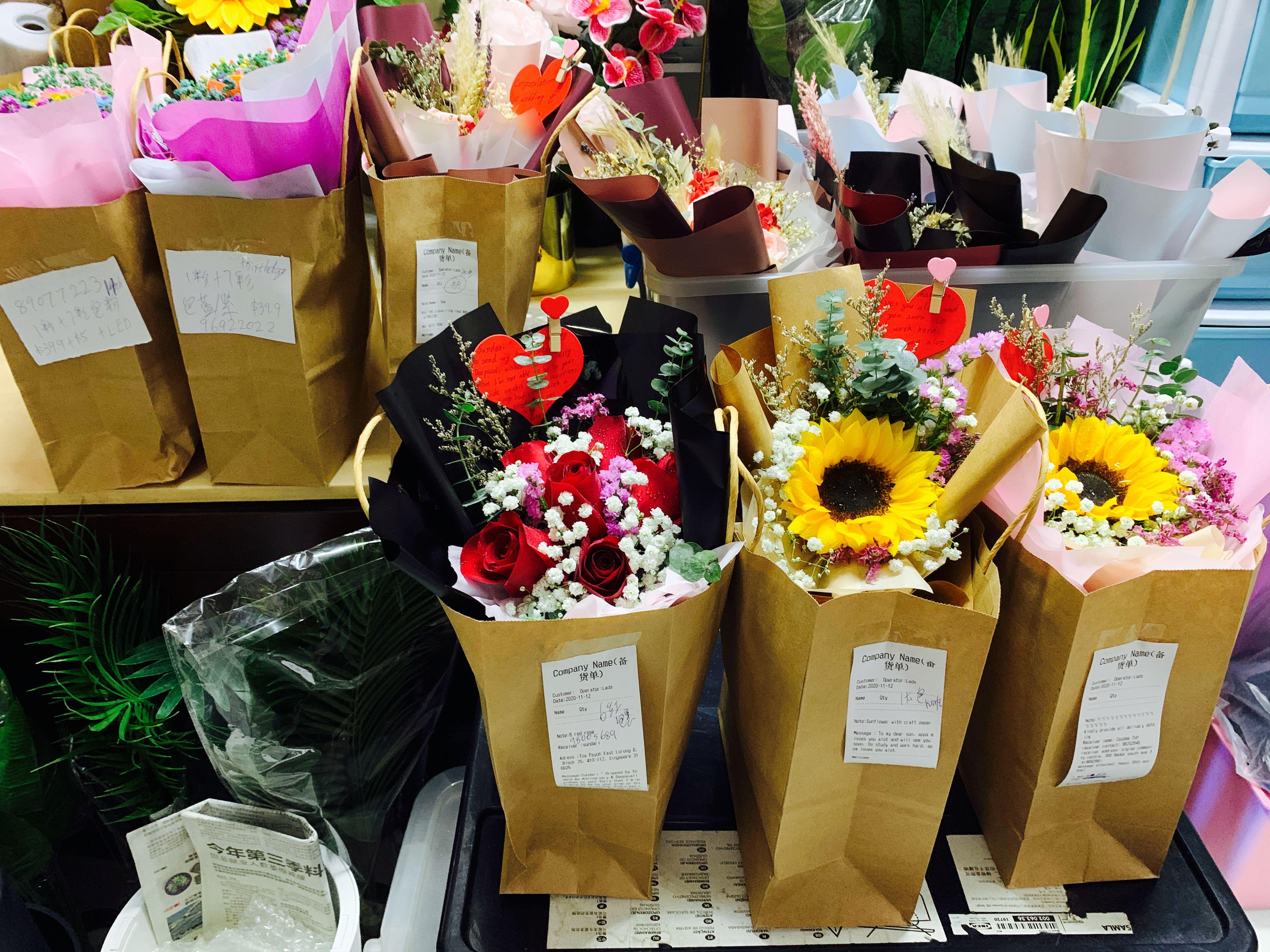 Flowers In Bag Delivery 2024 favors