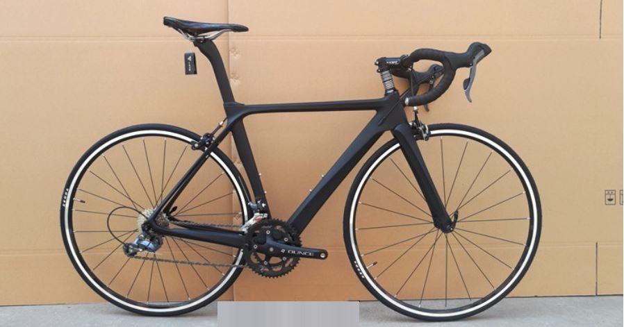 road bike all black