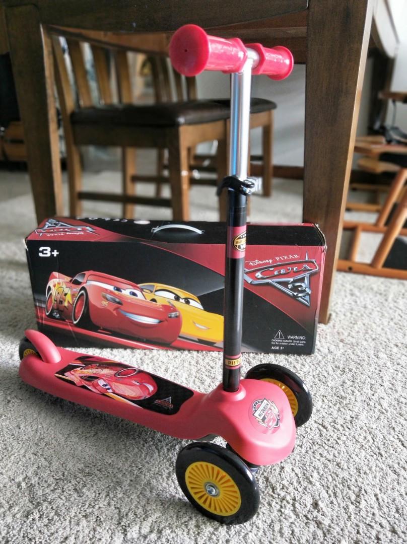 Cars scooter hotsell for toddlers