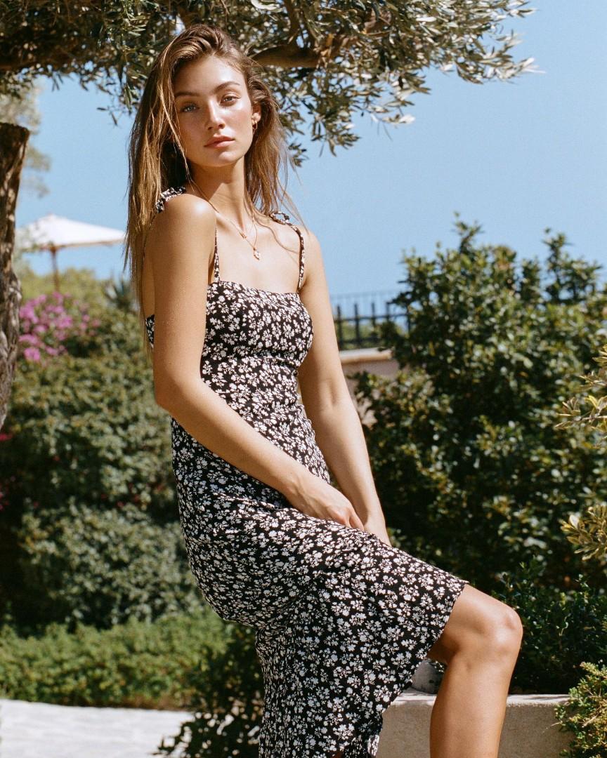 Kookai tie dress clearance