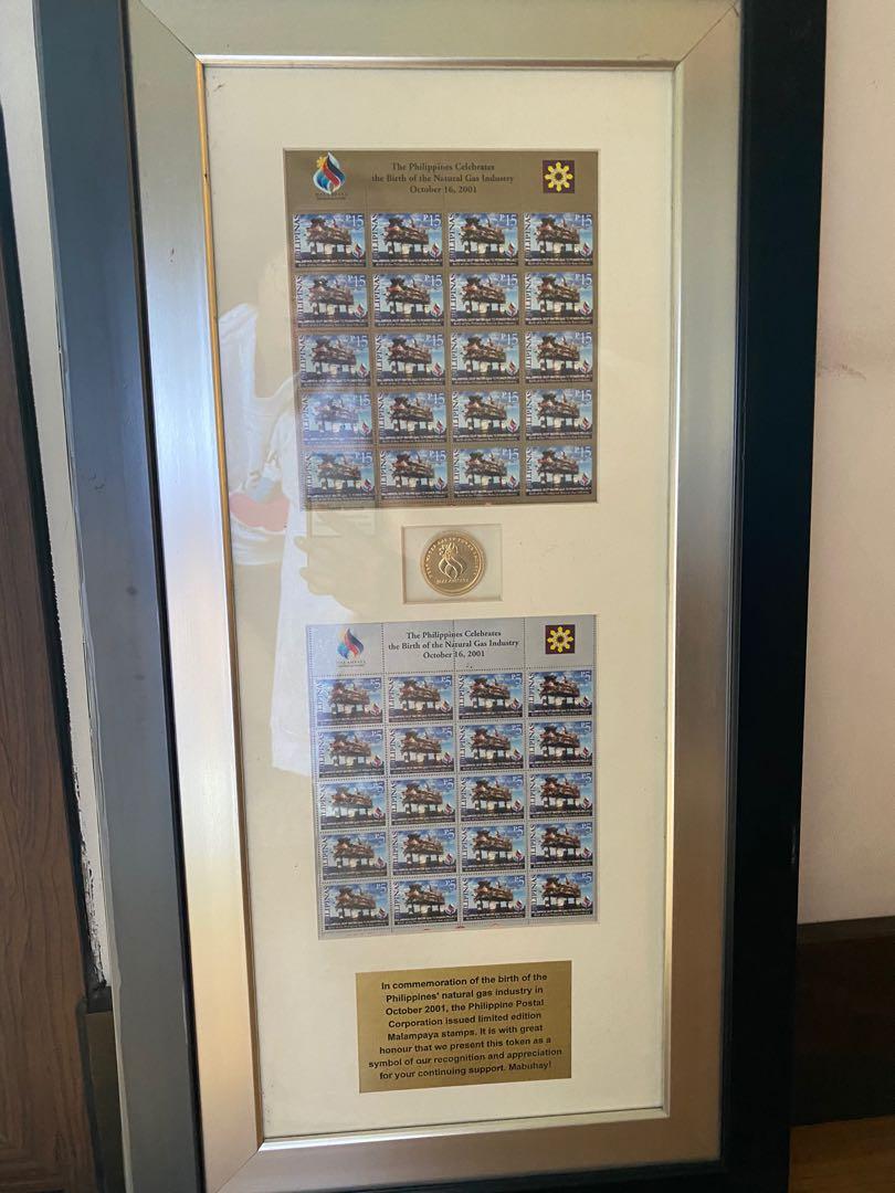 Limited Edition Framed Malampaya Stamps (Category: Frames & Pictures) located in Makati City. Submitted by malmonds (Listing ID 1048707451, Image 3). Description: RFS: Moving houses need to declutter.