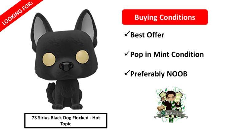 sirius black as dog flocked