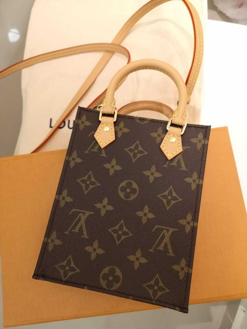 Louis Vuitton LV Microchip Petit Sac Plat Mini Tote – allprelovedonly