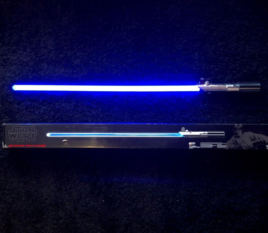 Luke skywalker force fx lightsaber blue shop
