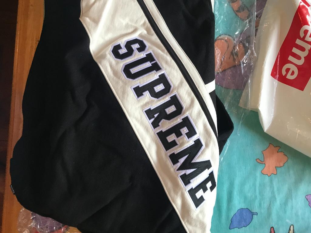 Diagonal supreme hoodie on sale