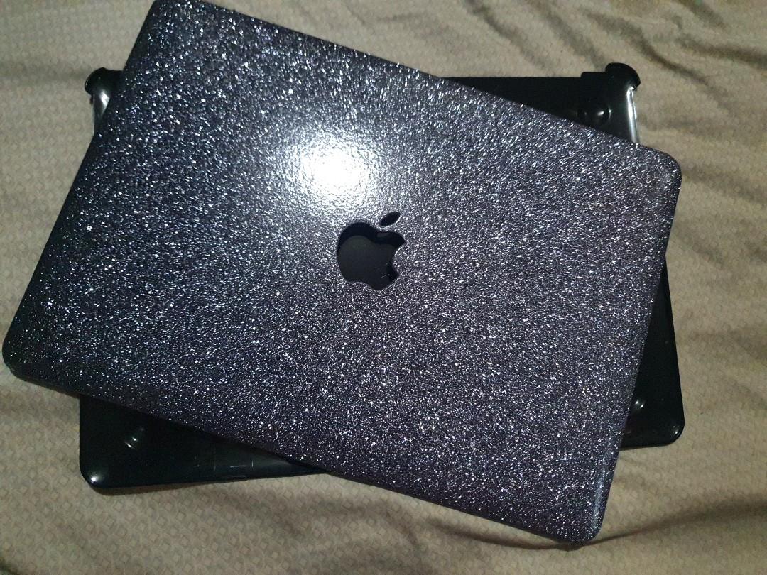macbook air glitter case