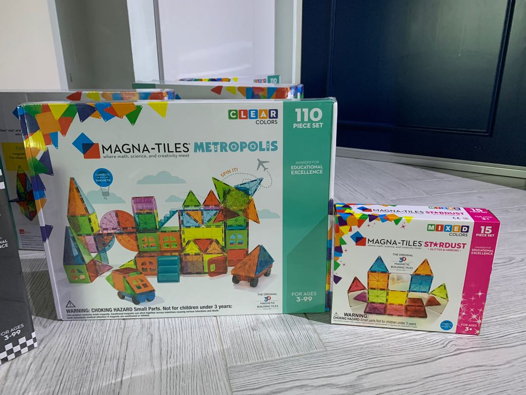 glow in the dark magna tiles target