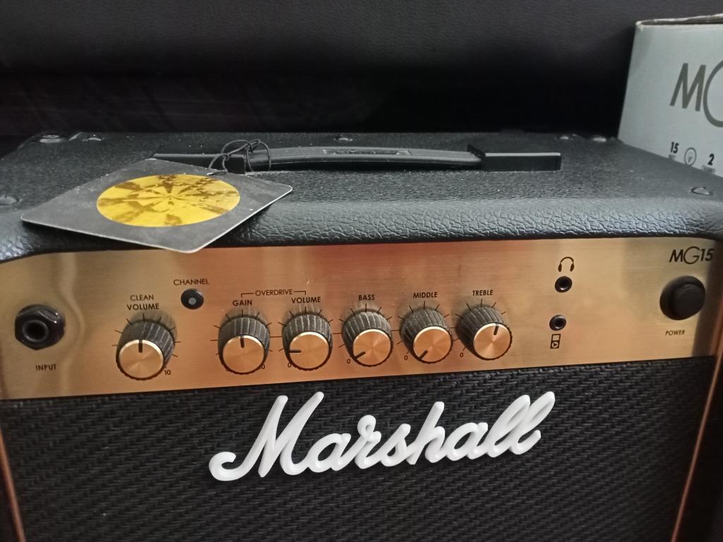 Marshall MG15 GOLD Amp, Hobbies & Toys, Music & Media, Music