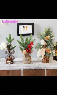 Mini Festive Christmas Tree Ornaments
