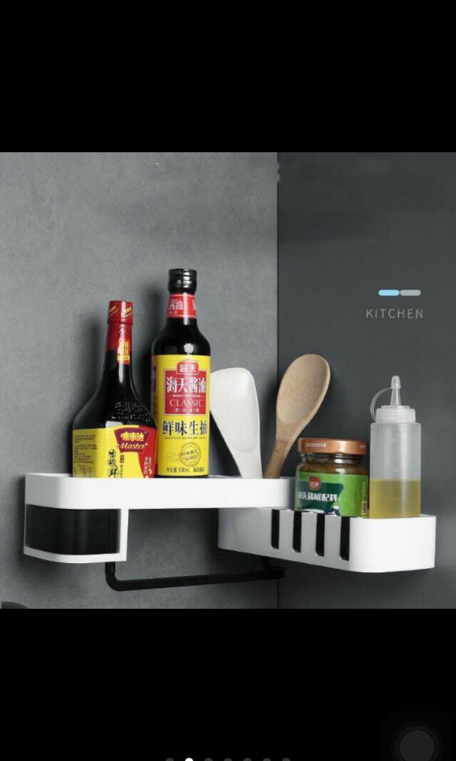 Multipurpose No Drill Wall Organizers (Category: Storage Boxes & Baskets) located in Taguig. Submitted by endlessbliss_ph (Listing ID 1048747804, Image 2). Description: Available colors: gray & black -ABS PP quality -Can be used in Bathroom or kitchen -360 degrees rotating -With wall hang stickers ( suitable for marble or glossy surface -Easy to install. Swipe left for exact measurements. FOR PRE-ORDER 5-15 days ETA, usually arrives earlier.
