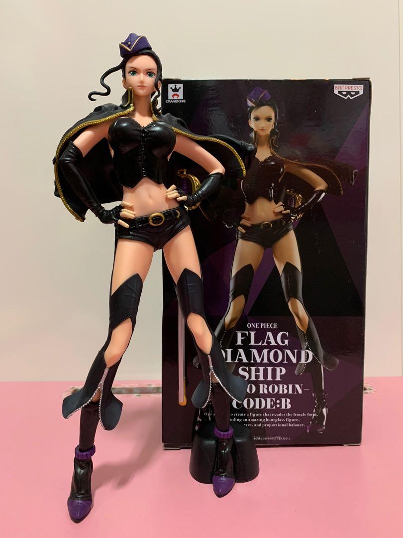 One Piece Nico Robin Flag Diamond Ship Code B Toys Games Bricks Figurines On Carousell